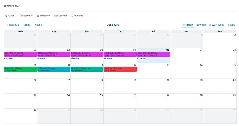 day planner