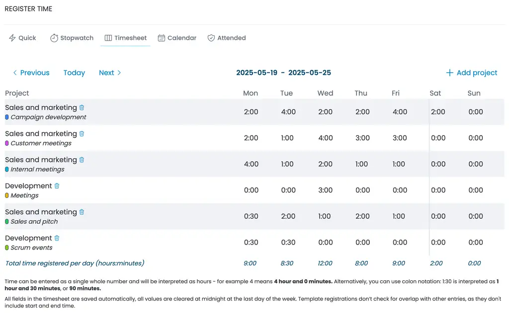 Digital timeseddel i Nureti er skabt til håndværkere