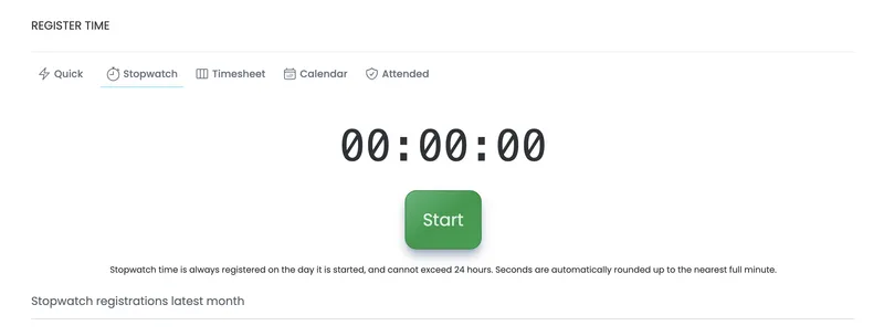 Task timer